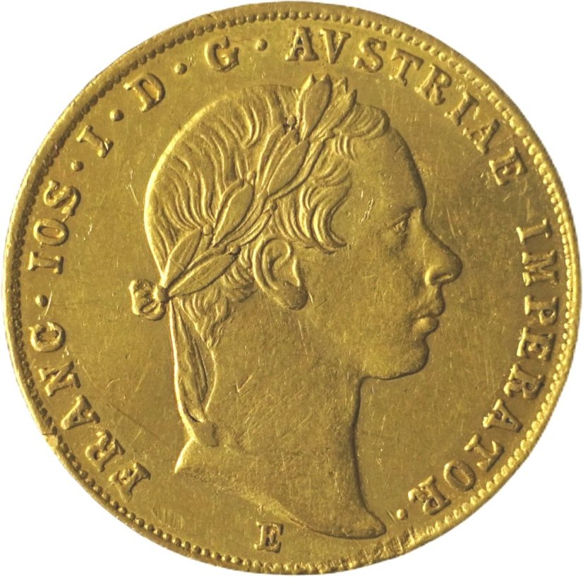 Zlatá mince Rakousko - Uhersko - 1 Dukát 1853 E