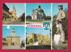 Komárno - socha, radnice
