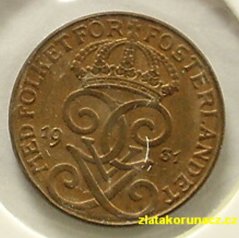 Švédsko - 1 ore 1931