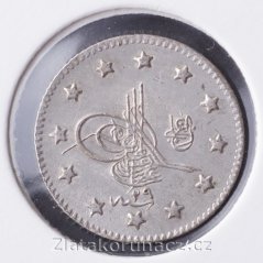 Turecko - 1 kurush 1293/29 (1903) - Abdul Hamid II.