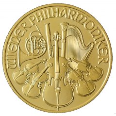 Zlatá mince Rakouska - 1/4 Oz Philharmoniker 2008