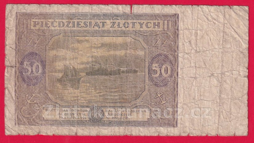Polsko - 50 Zlotych 1946