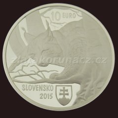 2015 - 10€ - Karpatské bukové pralesy - Proof