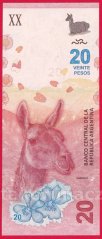 Argentina - 20 Pesos 2017