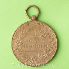 Jubilejní pamětní medaile z roku 1898