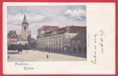 Pozdrav z Jičína - náměstí