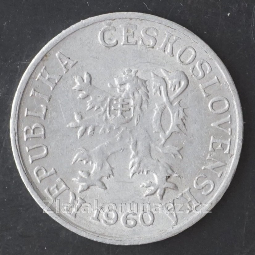 1 haléř 1960