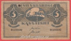 Estonsko - 5 Marka 1919