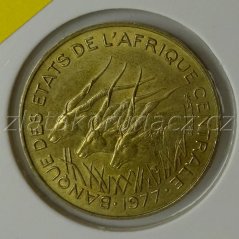 Afrika - Centrální - 5 franc 1977