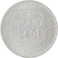 Dvacetikoruna - 20 Kč 1934