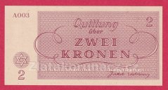 2 K - Terezínská poukázka A 003