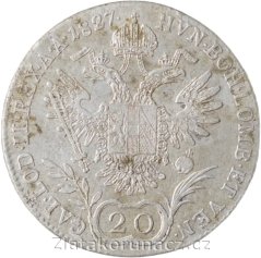 20 krejcar 1827 C
