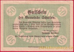 Scharten - 50 haléřů - 1920