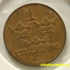 Švédsko - 1 ore 1931