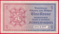 1 Koruna 1940 D 077