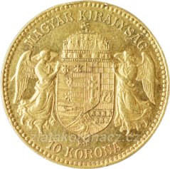 Zlatá mince Rakousko - Uhersko - 10 Koruna 1910 K.B.