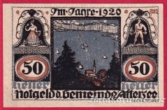 Attersee - 50 haléřů - 1920