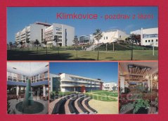 Klimkovice - jodová sanatoria, pozdrav z lázní