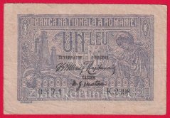 Rumunsko - 1 Leu 1915