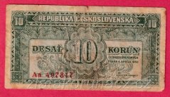 10 Kčs 1950 Aa