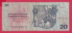 Československo - 20 Korun-1970 H 60