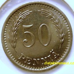 Finsko - 50 penniä 1937 S