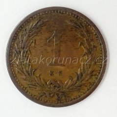 1 fillér F.J.I.-1894 KB