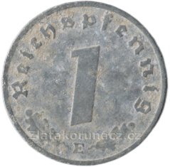 Německo - 1 Reichspfennig 1942 E