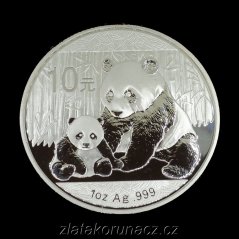 Čína - 10 yuan 2012 - Panda