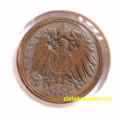 Německo - 1 Reich Pfennig 1912 E