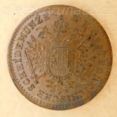 1/4 krejcar 1851 A