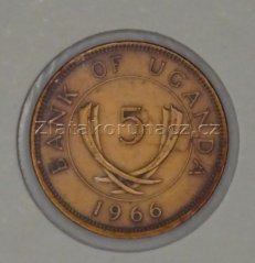 Uganda - 5 cents 1966