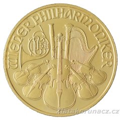 Zlatá mince Rakouska - 1/4 Oz Philharmoniker 1996