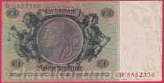 Německo - 50 Reichsmark 30.3.1933 - série R - D - 7 m.č.
