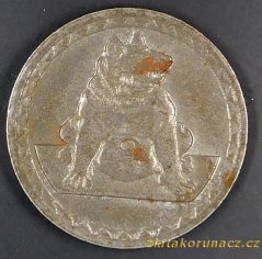 Německo - Aachen - 25 pfennig 1920 jiný typ číslic