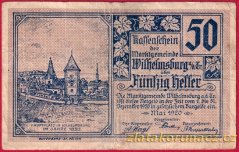 Wilhelmsburg - 50 haléřů - 1920