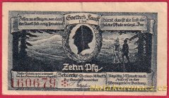 Schierke - 10 pfennig - 1921