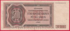 500 Korun 1942 II. vydání  Da