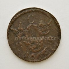 Švédsko - 1/6 ore 1666