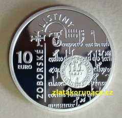 2011 - 10€ Zoborské listiny - Proof