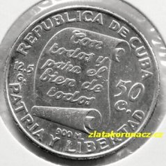 Kuba - 50 centavos 1953