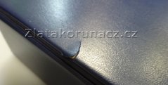 Numis album v kazetě - modré - poškozené