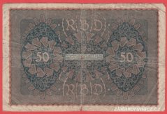 Německo - 50 mark 24.6.1919 - série ACQa-pořadí 1