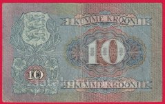 Estonsko - 10 Krooni 1937