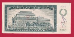 5000 Kčs 1945 12 A,perf."S"