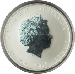 Austrálie - 1 Dollar 2017 Rok Kohouta