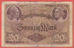 Německo - 20 mark 5.8.1914 - série M