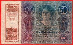 Rakousko-Uhersko - 50 Kronen 1914