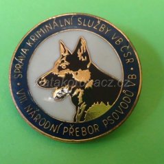 Správa kriminální služby VB ČSR - Přebor psovodů II.