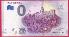0 Euro souvenir - Hrad Lubovňa